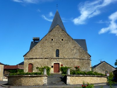 Écordal_(Ardennes)_église_Saint-Rémi,_façade