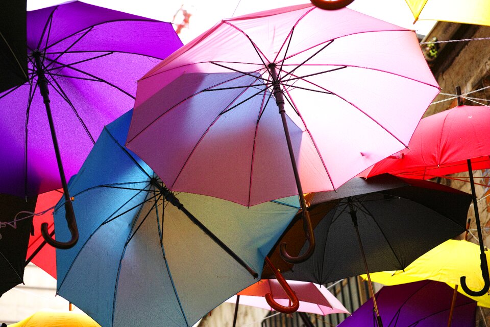 Street decoration vivid color
