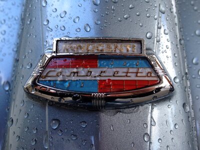 Logo drops rain