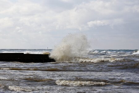 Riptide wave breakwater photo