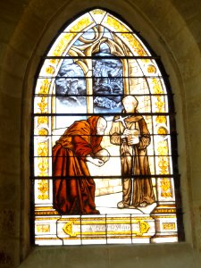 Église_Saint-Paul-et-Saint-Rieul_de_Brenouille,_vitrail