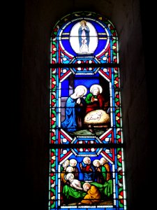 Église_Saint-Hilaire_de_Melle,_vitrail_14