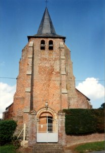 Église_Saint-Pierre_de_Saint-Pierre-lès-Franqueville_en_1991