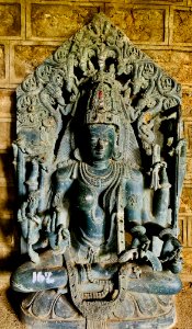 9th_to_13th_century_temple_parts_and_artwork,_Kolanupaka_museum,_Telangana_India_-_37