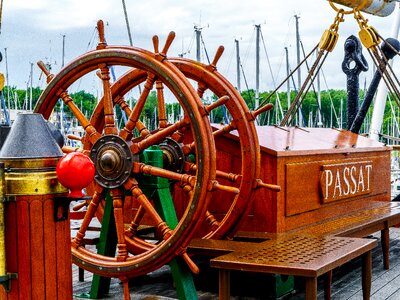 Ship baltic sea lake photo