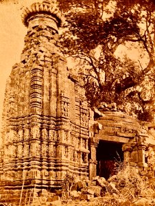 9th_century_Pali_Shiva_temple,_Korba_Chhattisgarh,_archive_late_19th_century
