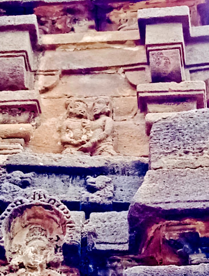 9th_century_Virabhadra_temple_kama_artha_dharma_scenes_on_vimana,_Biccavolu_Andhra_Pradesh_-_4