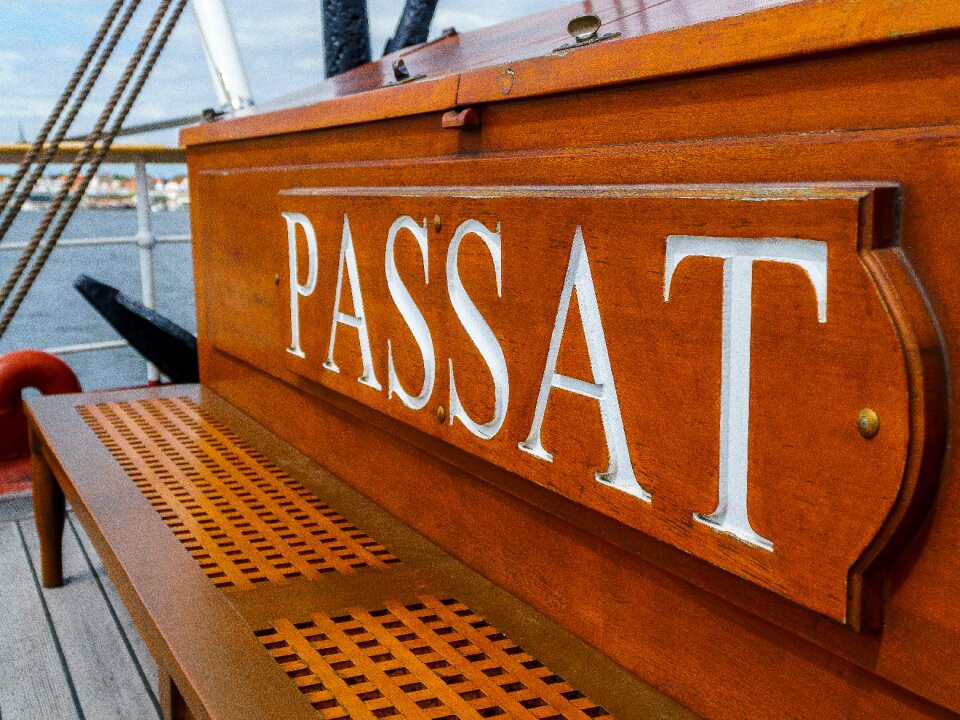Ship baltic sea lake