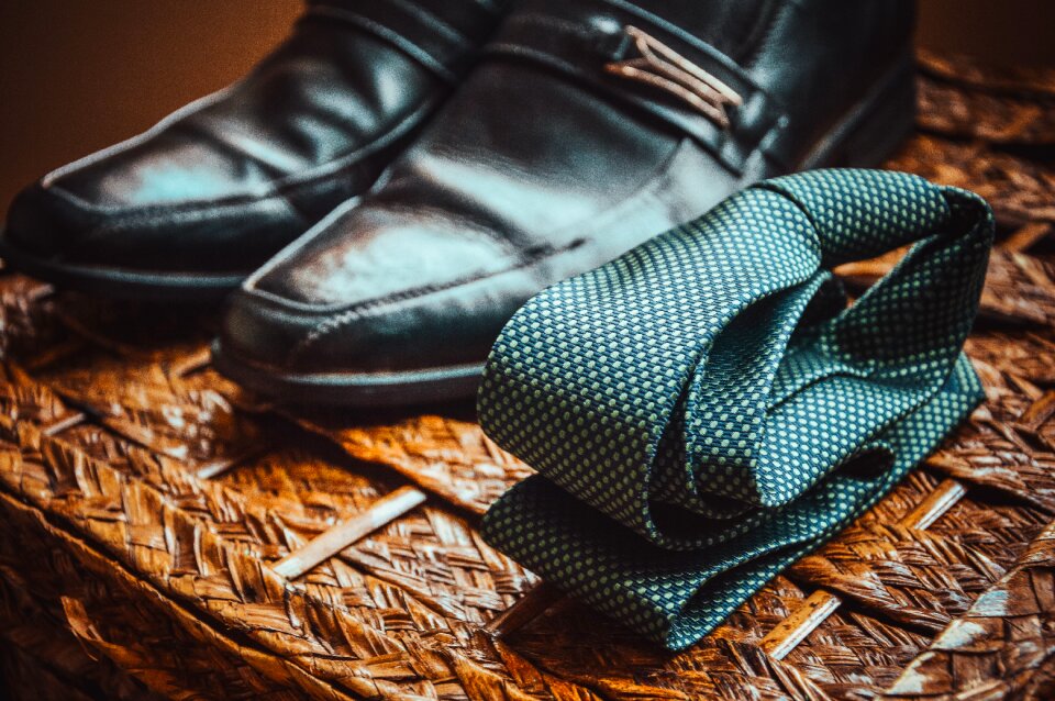 Suit vintage shoes