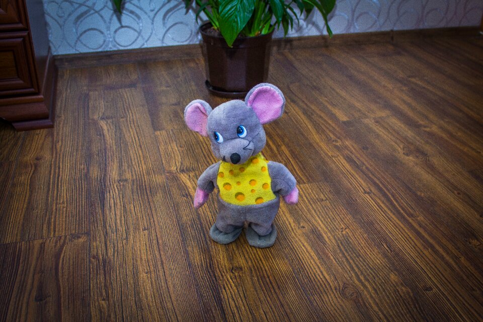 Toy mouse brown mouse