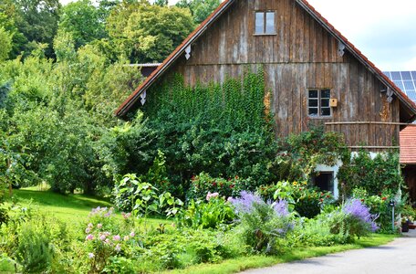 Old farmhouse homestead farm photo