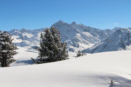 Winter austria alpine photo