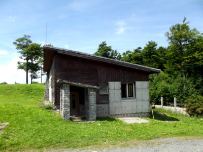 Čerchov_-_vojenská_základna_na_vrcholu_C