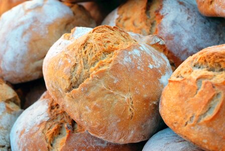 Crispy baked food photo