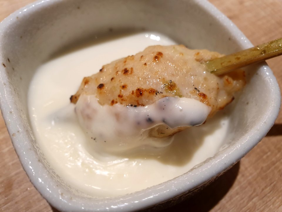 チーズフォンデュつくね