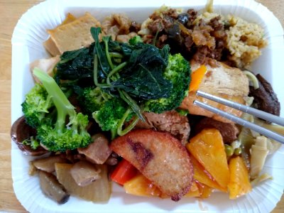 九品香素食自助餐六合店