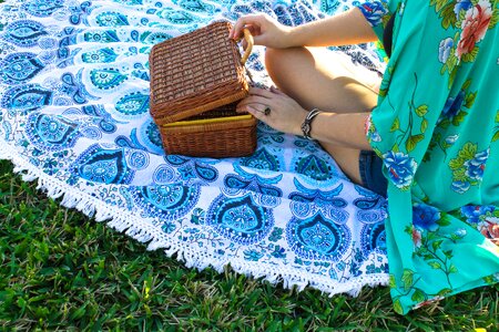 Aesthetic picnic pattern