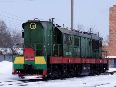 ЧМЭ3Т-7027,_Kazakhstan,_Karaganda_region,_Karaganda_depot_(Trainpix_128216)