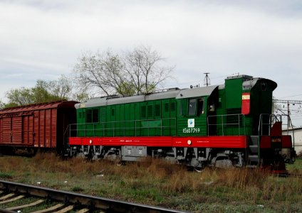 ЧМЭ3Т-7138,_Казахстан,_Карагандинская_область,_станция_Караганда-Пассажирская_(Trainpix_30235)