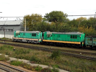 ЧМЭ3Т-7013,_Kazakhstan,_Karaganda_region,_Karaganda-Sorting_station_(Trainpix_74389)
