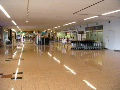 宮崎空港国際線チェックインカウンター
