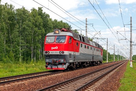 ЧС7-319,_Russia,_Moscow_region,_Khrapunovo_-_Elektrougli_stretch_(Trainpix_201886)