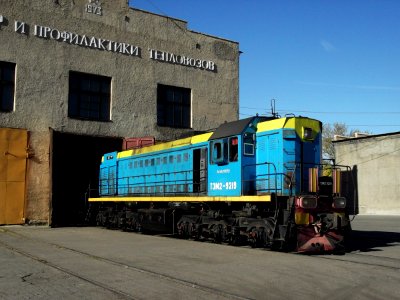 ТЭМ2У-9219,_Казахстан,_Карагандинская_область,_депо_КПТУ_(Trainpix_38260)
