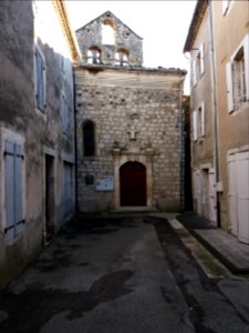 Église_Saint-André_d'Alba-la-Romaine_-_Portail_et_clocher