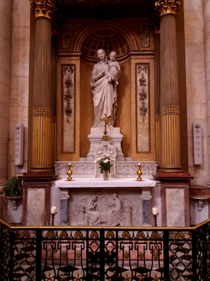 Église_Notre-Dame-Saint-Vincent_de_Lyon_-_Vierge_à_l'enfant_de_Fabisch