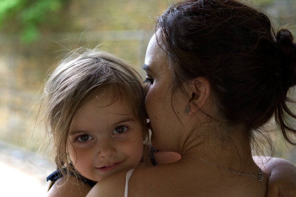 Child and mom child toddler