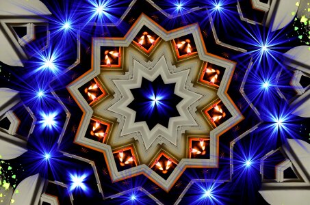 Abstract pattern ornaments photo