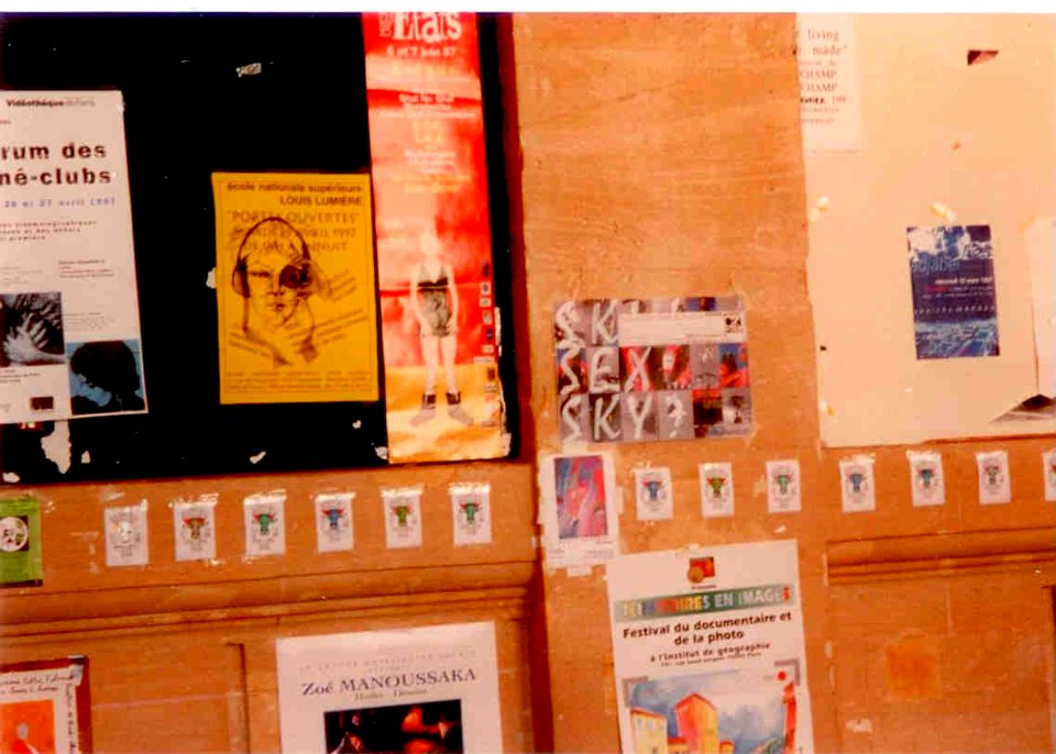 84_têtes_de_Boeuf_aquarellé_affichées_dans_la_caféteria_des_Beaux-Arts_le_2_mai_1997_-_4
