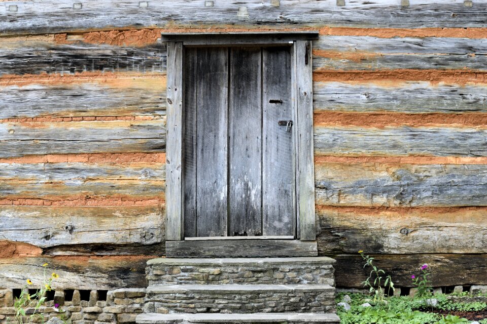 Backdrop historic doorway