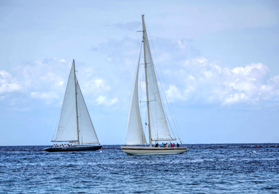 Sea sail water