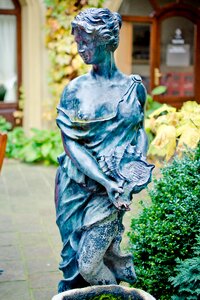 Girl figure sculpture
