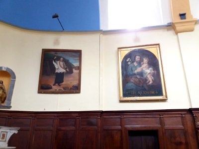 Église_Saint-Pierre-aux-liens_de_Labeaume_-_Tableaux_de_Saint_Régis_et_Saint_Joseph