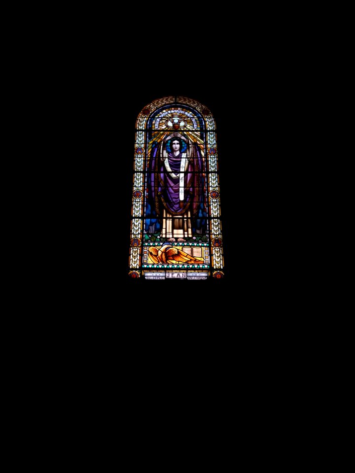 Église_Saint-Pothin_de_Lyon_-_Vitrail_-_Jean