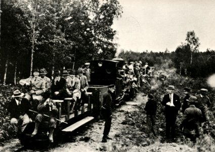 Älgjakt_Konung_Gustaf_V_Konung_Alfonso_Spanien_i_Böda_kronopark