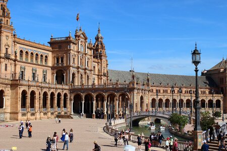 Sevilla plaza de espana square of spain