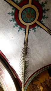 Église_Saint-Nizier_de_Lyon_-_Crypte_-_Mosaïque_au_plafond_2