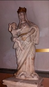 Église_Saint-Nizier_de_Lyon_-_Crypte_-_Vierge_couronnée