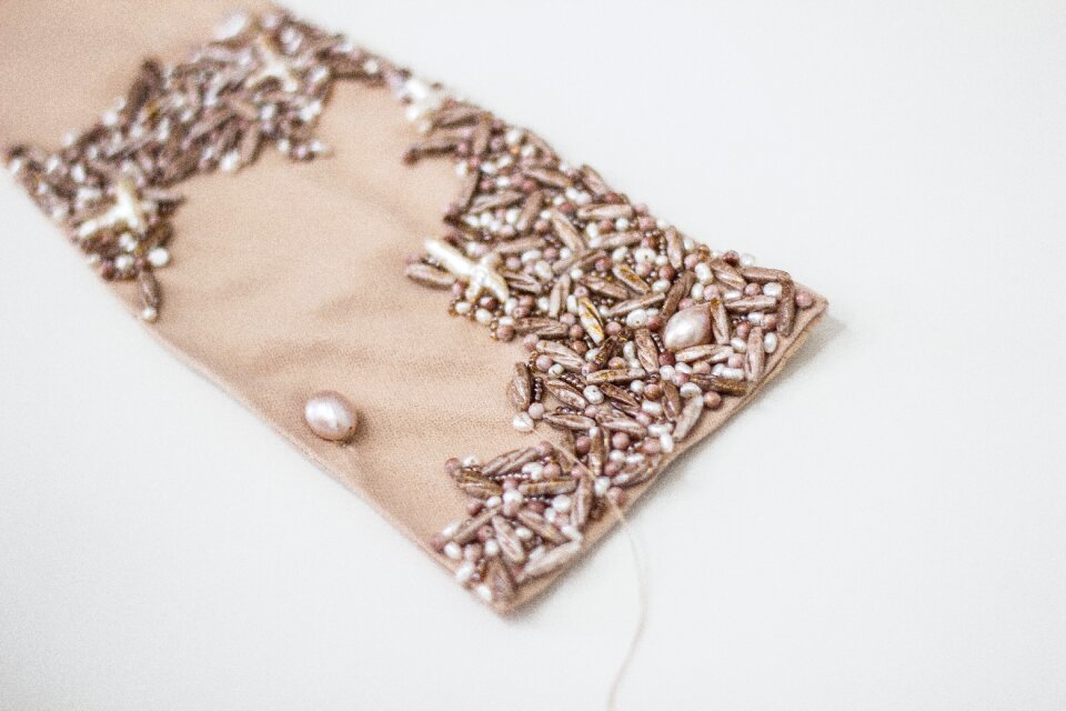 Fashion beads garment