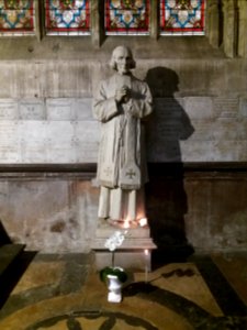 Église_Saint-Nizier_de_Lyon_-_Chapelle_Sainte-Catherine_-_Statue_du_Curé_d'Ars