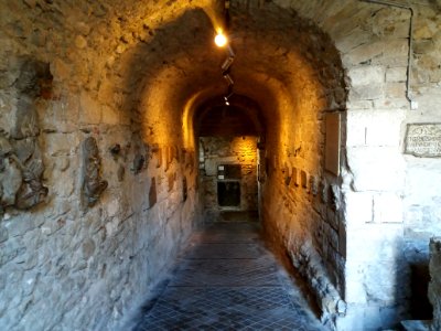Église_Saint-Irénée_de_Lyon_-_Crypte_-_Couloir_d'entrée