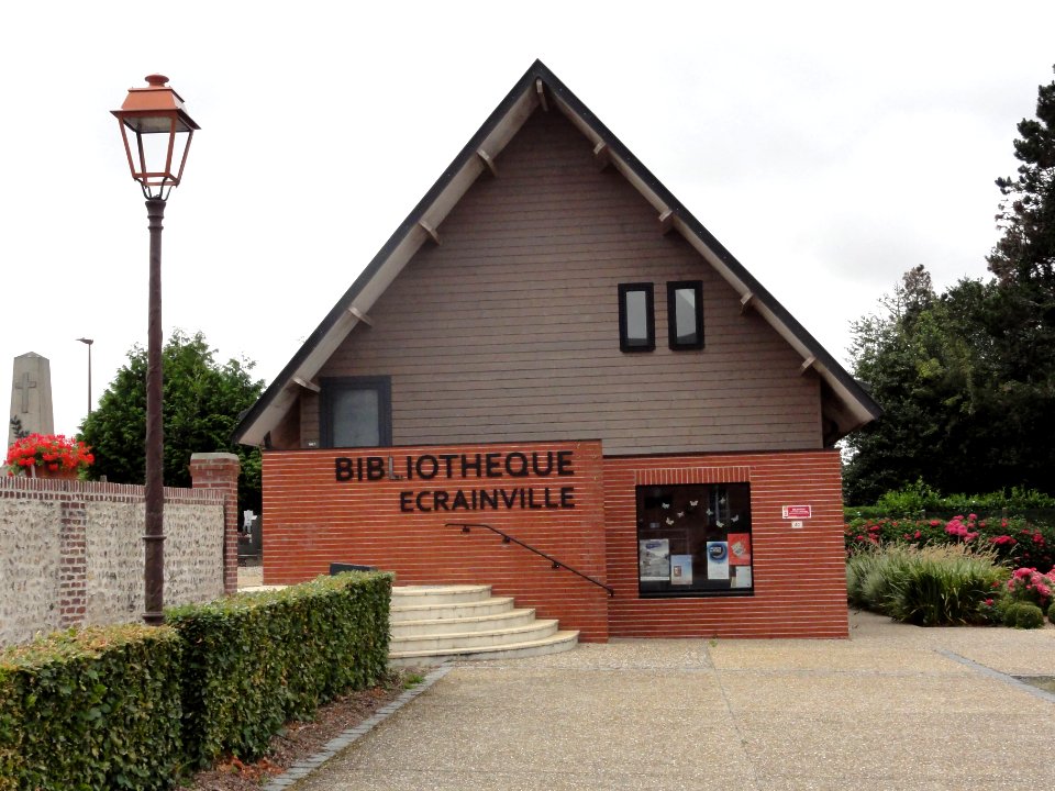 Écrainville_(Seine-Mar.)_bibliothèque