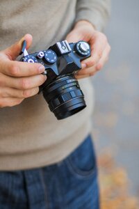 Analog camera dslr zenit