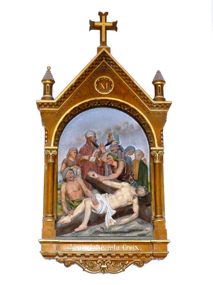 Église_Saint-Martin_de_Doulaincourt,_chemin_de_croix,_station_11