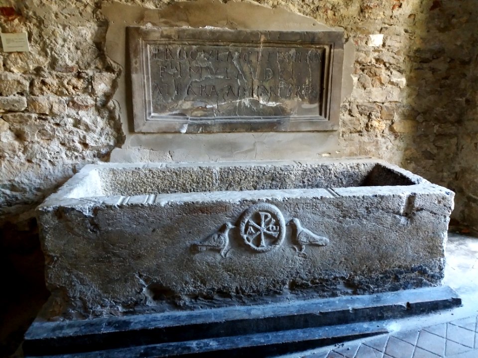 Église_Saint-Irénée_de_Lyon_-_Crypte_-_Sarcophage_A_TERRA_AD_MARTYRES