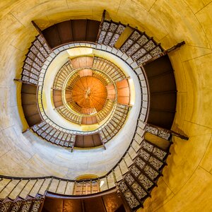 Spiral staircase architecture tower photo