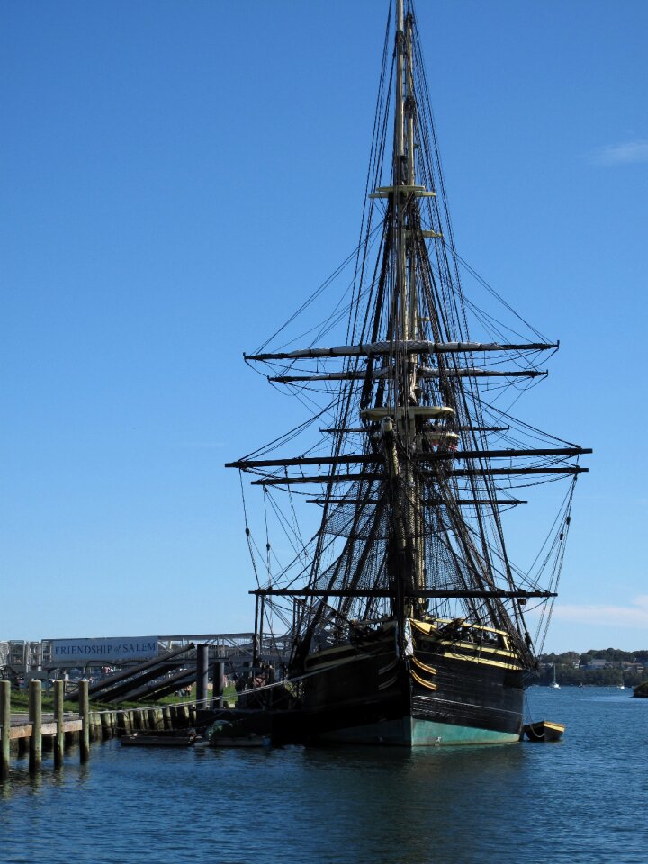 Sailing ship salem massachusetts